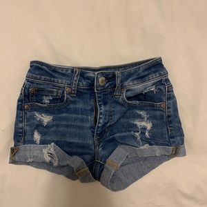 American Eagle jean shorts